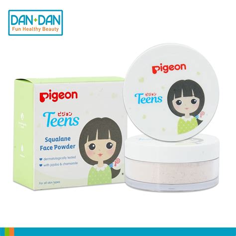 Jual Pigeon Teens Squalane Face Powder Translucent G Shopee