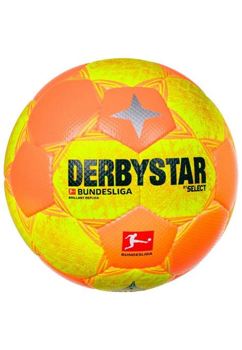 Derbystar Fußball Bl High Visible, Extrem weicher Ballkontakt
