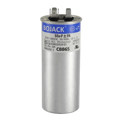 Bojack Uf Mfd V Cbb Round Run Start Capacitor For