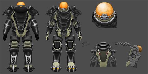 Artstation Dark Angel Power Armor Mk 02 Da S 02