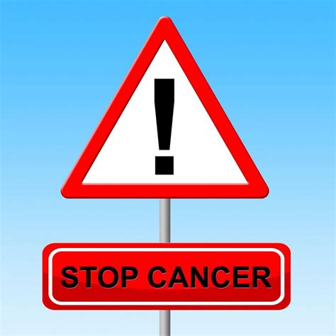 Free Stock Photo of Stop Cancer Shows Warning Sign And Danger ...