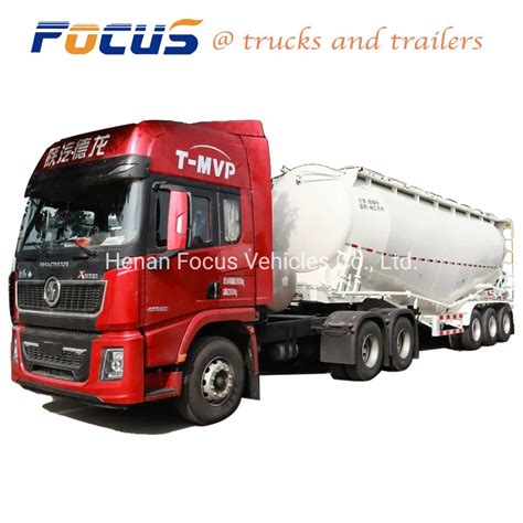 High Quality 50t Tri Axles Bulk Powder Cement Silo Tank Tanker Trailer