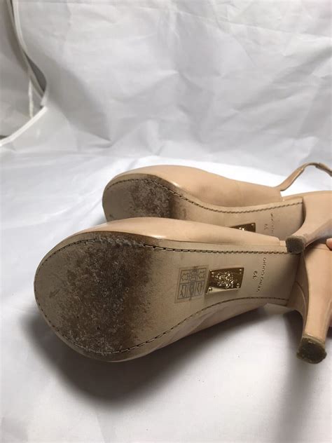 Alejandro Ingelmo Nude Slingback Platform Peeptoe Size Size