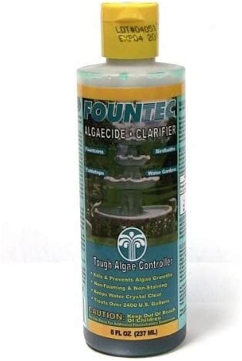 Easycare Fountec Algaecide And Clarifier Water Safe Oz Bottle