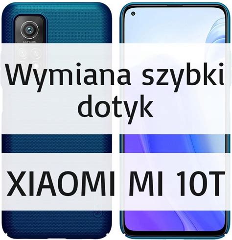 Podzespoły do telefonu Wymiana Szybki Szkło Dotyku Xiaomi Mi 10T