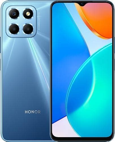 Honor X6 Vne Lx2 Ocean Blue 128gb 4gb Ram Gsm Unlocked Phone Mediatek Mt6762g Helio G25 50mp