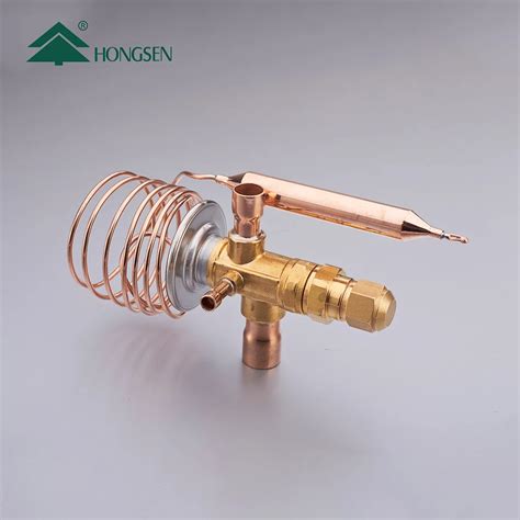 Hongsen Erf Thermostatic Expansion Valve For Refrigeration R22 R407c R134a Metricinch Flare