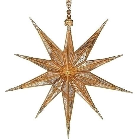 Antique Gold Star Ornament 10 Reilly S Church Supply Gift Boutique