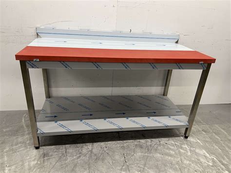 RVS Polyethylene PE Snijtafel Werktafel 160 Cm Horeca Slagerij