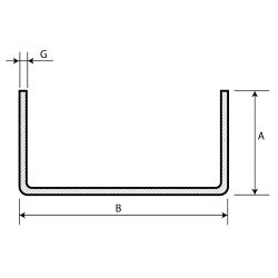 Ceownik stalowy 30x30x2 mm Z G gotowe odcinki oraz cięte na wymiar