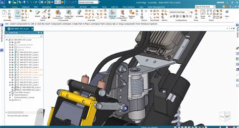 Assembly Modeling Assembly Management Solid Edge