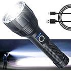 Hoxida Rechargeable Led Tactical Flashlights High Lumens Lumens