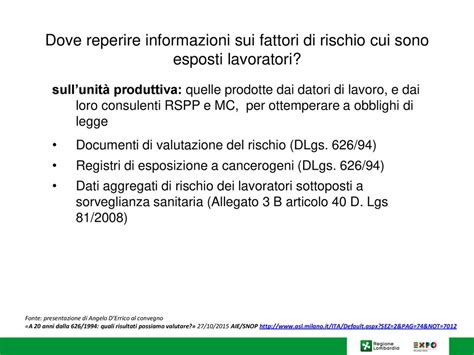 Epidemiologia Delle Malattie Professionali Ppt Scaricare