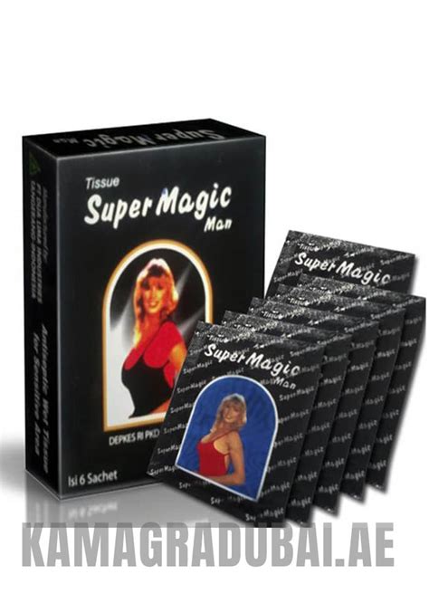 Super Magic Tissue Original Intimate Refreshment For Men