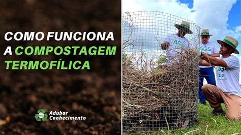 Como funciona a compostagem termofílica ECOlabora YouTube