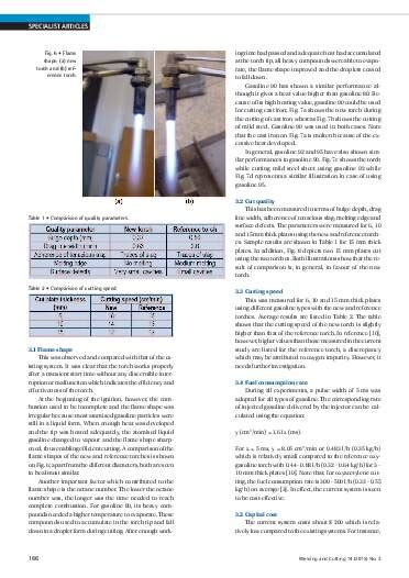 A New Oxy Gasoline Cutting Torch With Fuel Injection And Control Unit