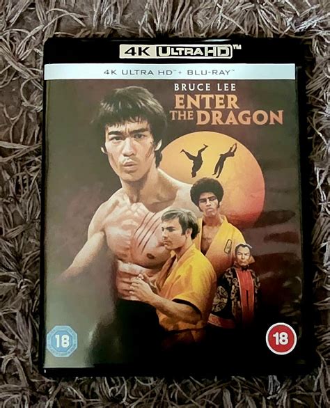 Enter The Dragon 50th Anniversary 4k Ultra Hd 1973 Blu Ray 2023 Region Free