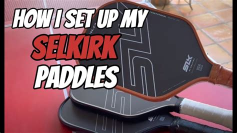 How I Weight With Lead Tape My Selkirk Halo Pickleball Tournament