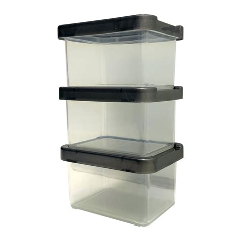 Set Cajas Organizadoras Apilables Sodimac Falabella