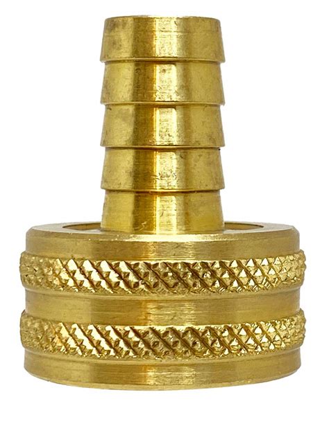 Anderson Metals Brass Garden Hose Swivel Fitting Connector Barb