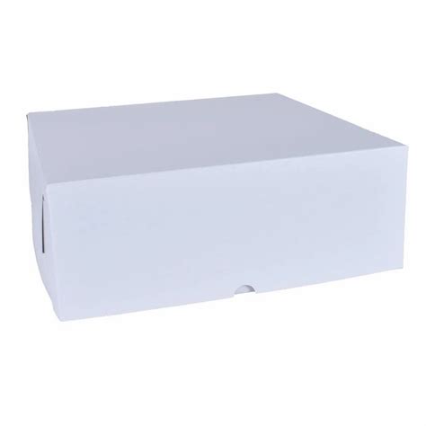 Non Printed Kraft Paper Kg Plain Cake Box Gram With Window At