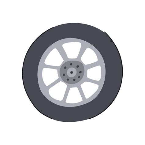 automotive wheel car cartoon illustration 47527981 Vector Art at Vecteezy