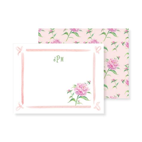 Pink Chinoiserie Personalized Stationery Set — Simply Jessica Marie