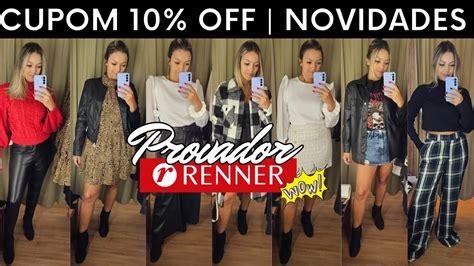 Provador Renner Novidades De Outono Inverno Cupom 10 Off Casaco