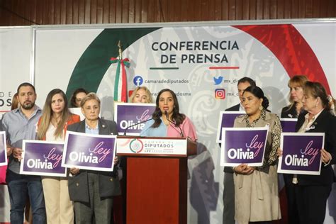 Anuncian Propuesta Legislativa Para Ley Olivia