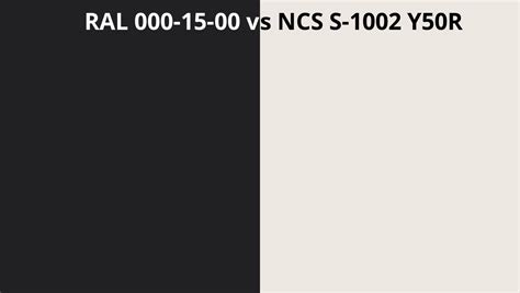 Ral 000 15 00 Vs Ncs S 1002 Y50r Ral Colour Chart Uk