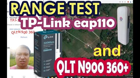 Tp Link Eap110 Range Test And Compared To Qlt N900 360 Cpe Ap Alin