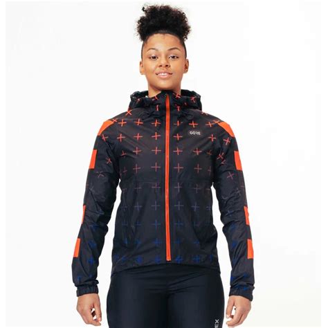 Gorewear Endure Gore Tex Jacket Women Black Fireball Ay Bike