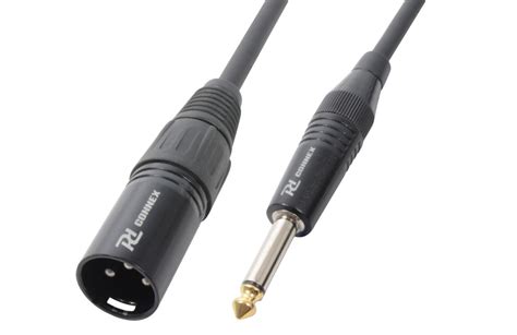 Audio Lead Xlr Male To 63mm Mono Plug 8 Metres Sound Division