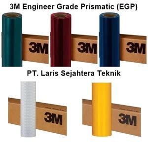 Jual Reflector Stiker Scotchlite M Egp White Jakarta Laris