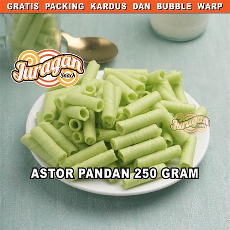 Jual ASTOR PANDAN 250 GRAM Snack Kiloan Makanan Ringan Jajanan Cemilan