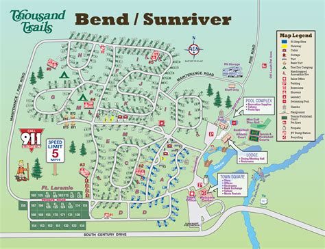 Bend-Sunriver RV Campground - Thousand Trails - Bend, OR - Campground ...