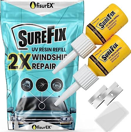 Fisurex Sure Fix X Windshield Repair Kit Reparatur Set F R