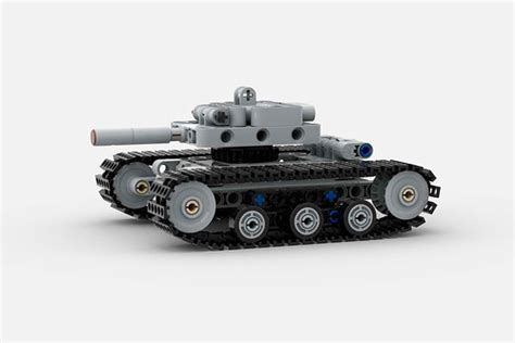 LEGO MOC Technic Tank by makushima | Rebrickable - Build with LEGO