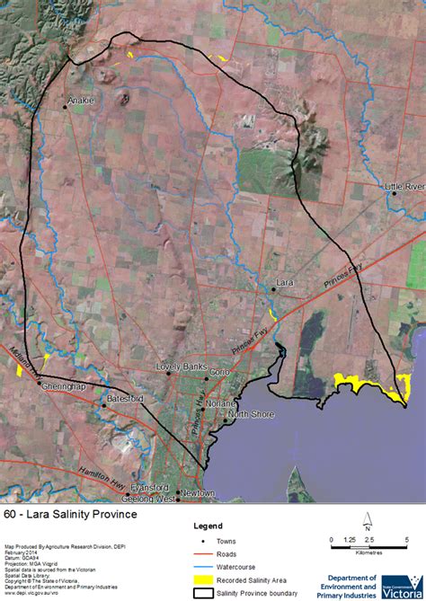 Salinity Province 60 Lara Vro Agriculture Victoria