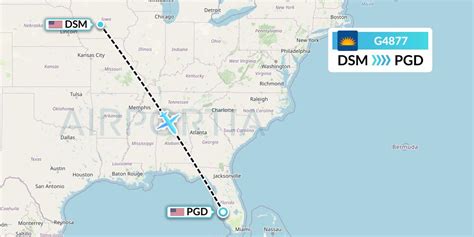 G4877 Flight Status Allegiant Air Des Moines To Punta Gorda AAY877