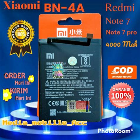 Jual Baterai Original Redmi Note Note Pro Bn A Bn A Battery Batre