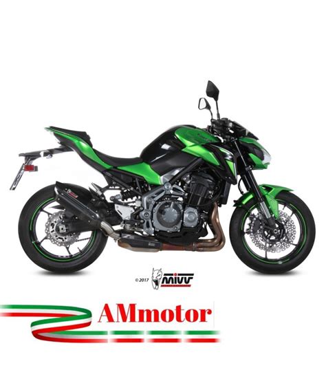 Mivv Kawasaki Z Terminale Di Scarico Marmitta Suono Black Moto