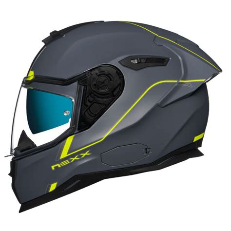 Casco Moto Nexx SX 100R Frenetic Neon Grey Mat In Stock ICasque It