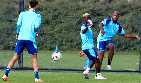 Photos J 4 avant le derby du Grand Est la séance d entraînement du