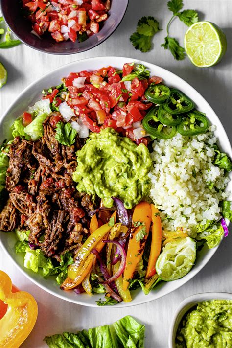 Slow Cooker Chipotle Beef Burrito Bowls Recipe Healthy Recipes