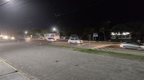 Vejam como está Ubatuba 13 09 tempo e trânsito a noite na praia grande