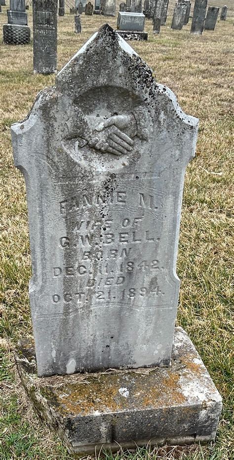 Frances Fannie Mccutchan Bell Find A Grave Reminne