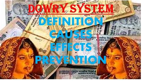 Dowry System Definition Causes Effects Prevention Sociology Law