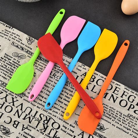 Jual Fy Spatula Silikon Sodet Tahan Panas Sutil Pengaduk Adonan Warna