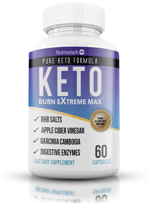 Keto Burn Extreme Max Fat Burner Diet Pills Ketogenic Weight Loss For